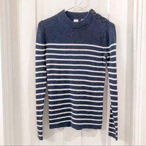 Gap Striped Chunky Knit Sweater Size Extra Small